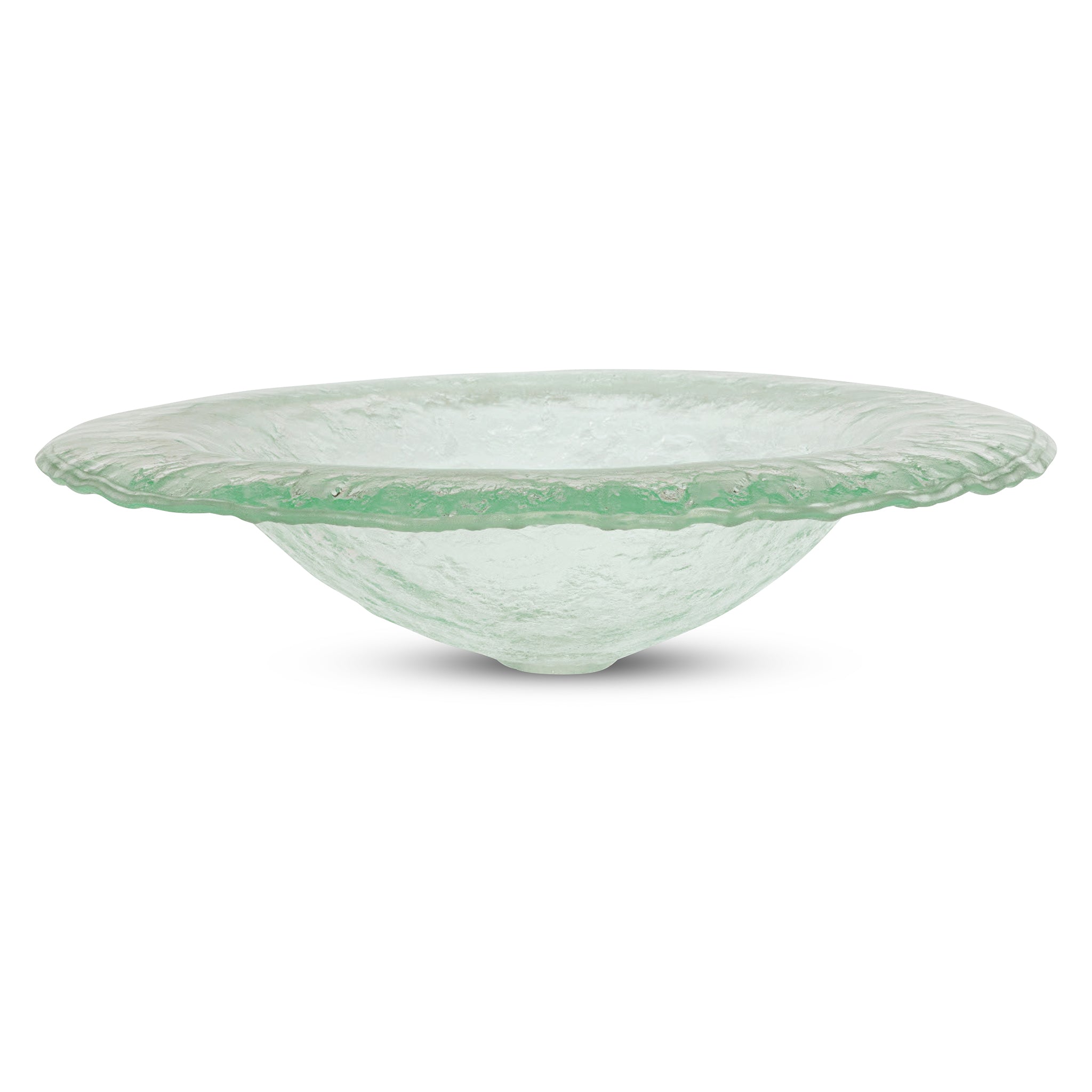LAS01 Glass Round Vessel Sink Bathroom