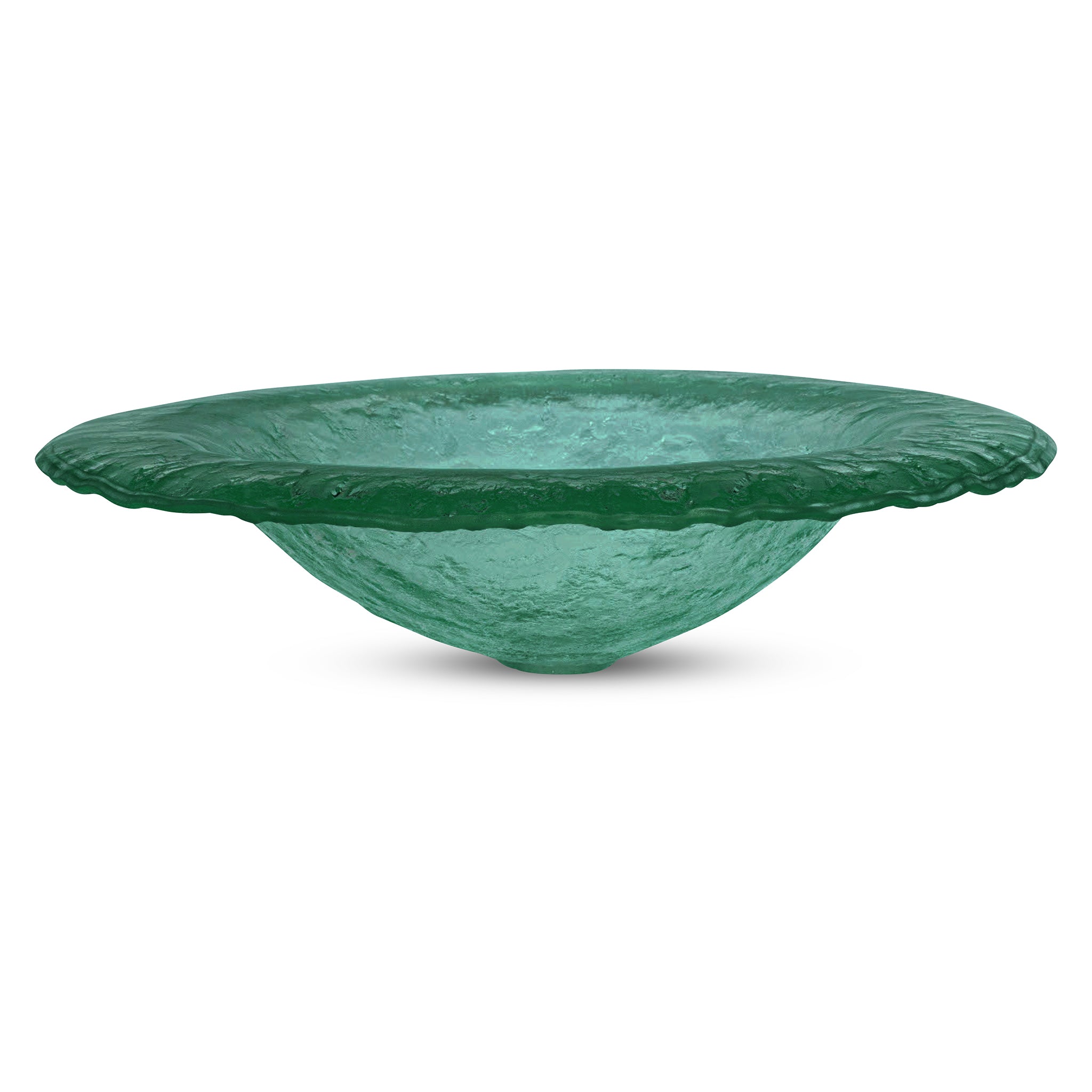 LAS01 Glass Round Vessel Sink Bathroom