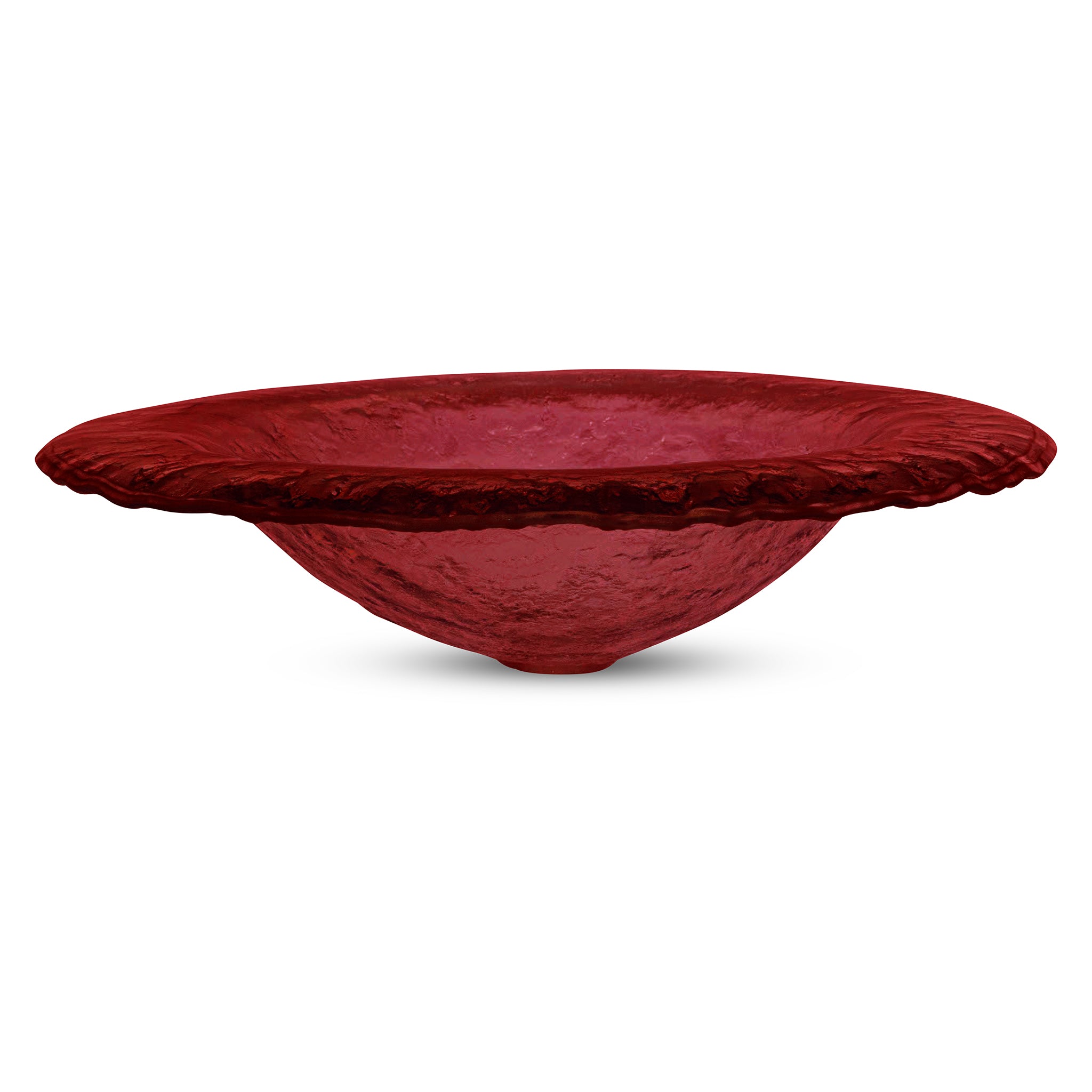 LAS01 Glass Round Vessel Sink Bathroom