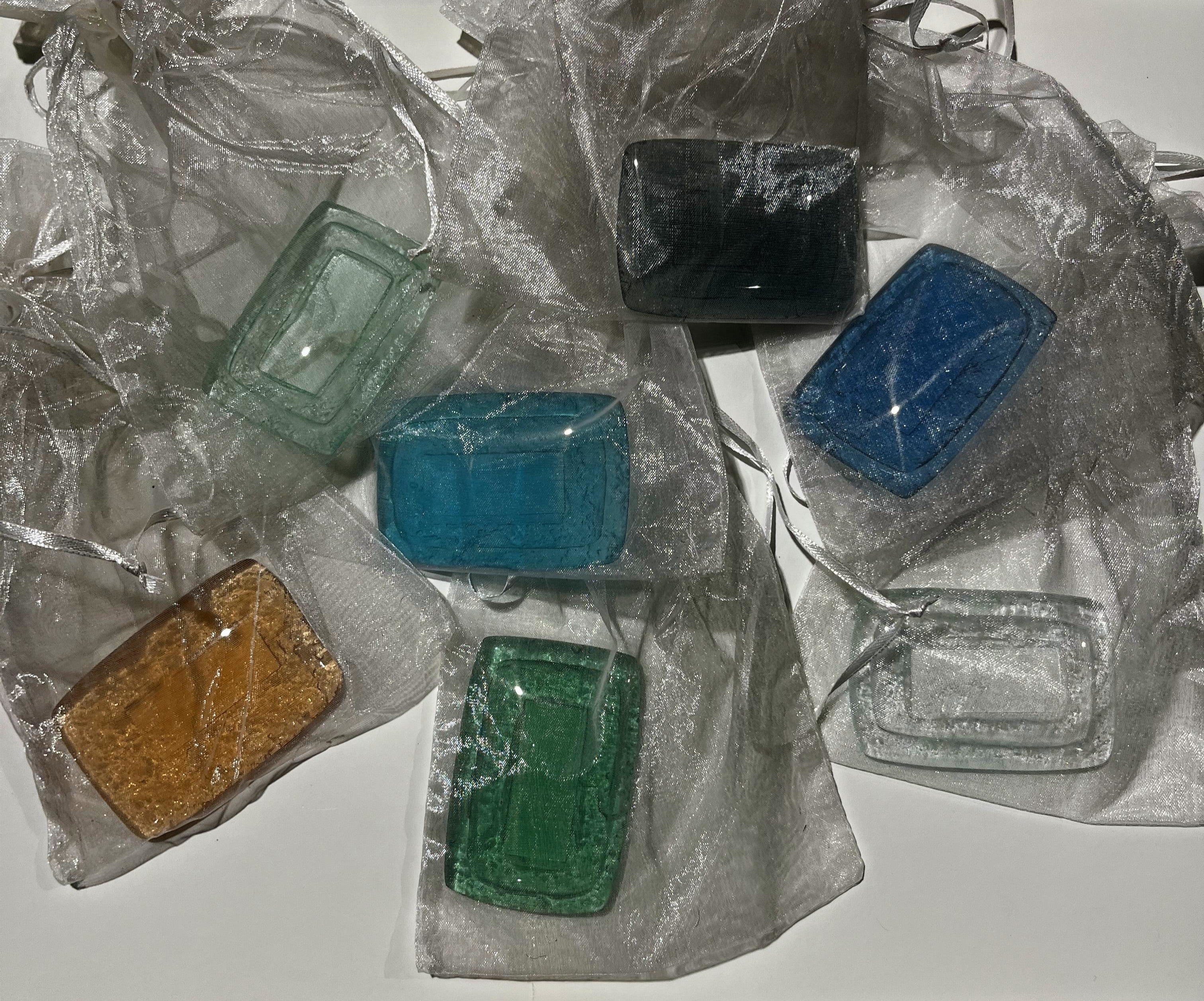 The Color Sample Bag — 8 Exclusive Glass Color Samples VERRE Gallery
