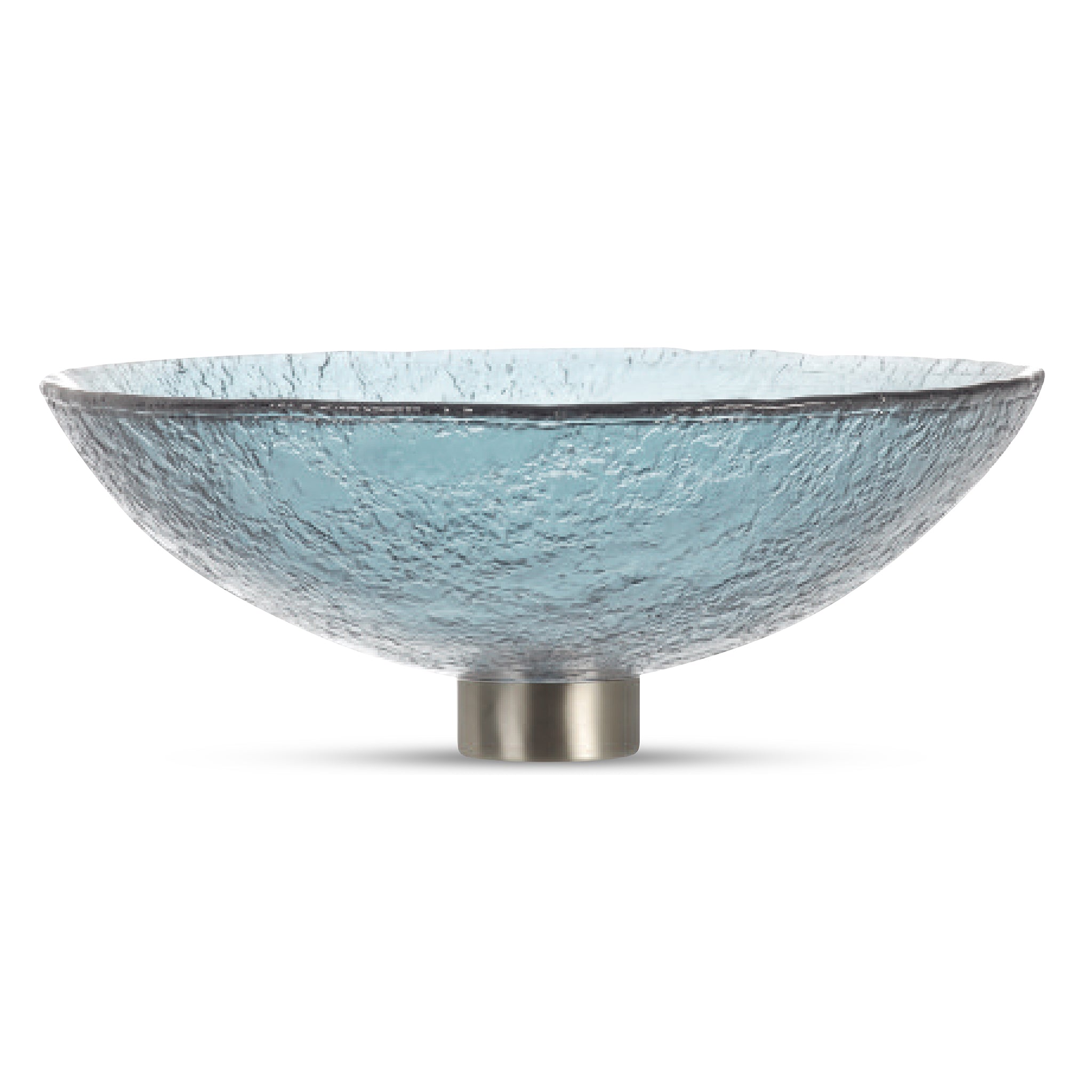 LAS02 Glass Round Vessel Sink Bathroom