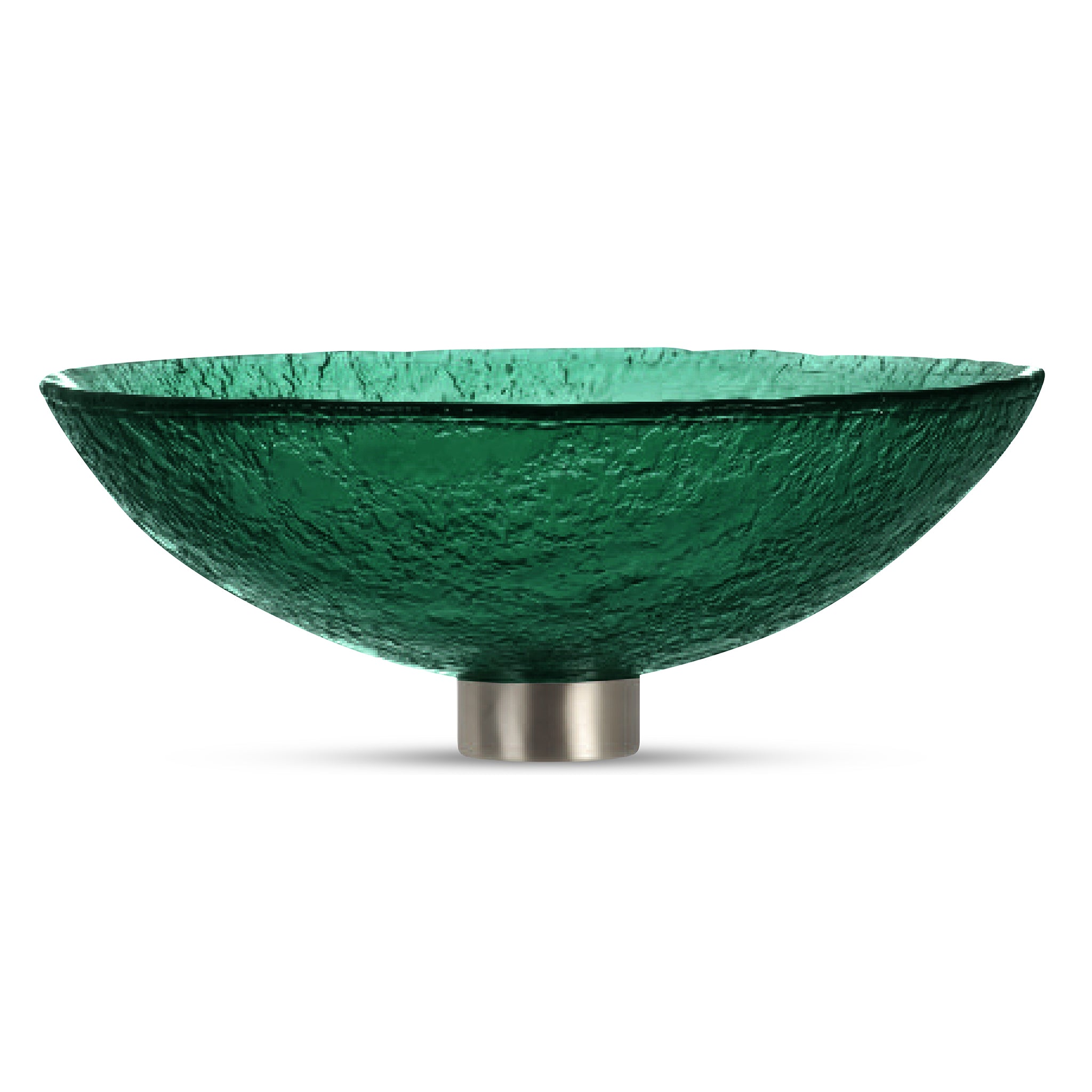 LAS02 Glass Round Vessel Sink Bathroom