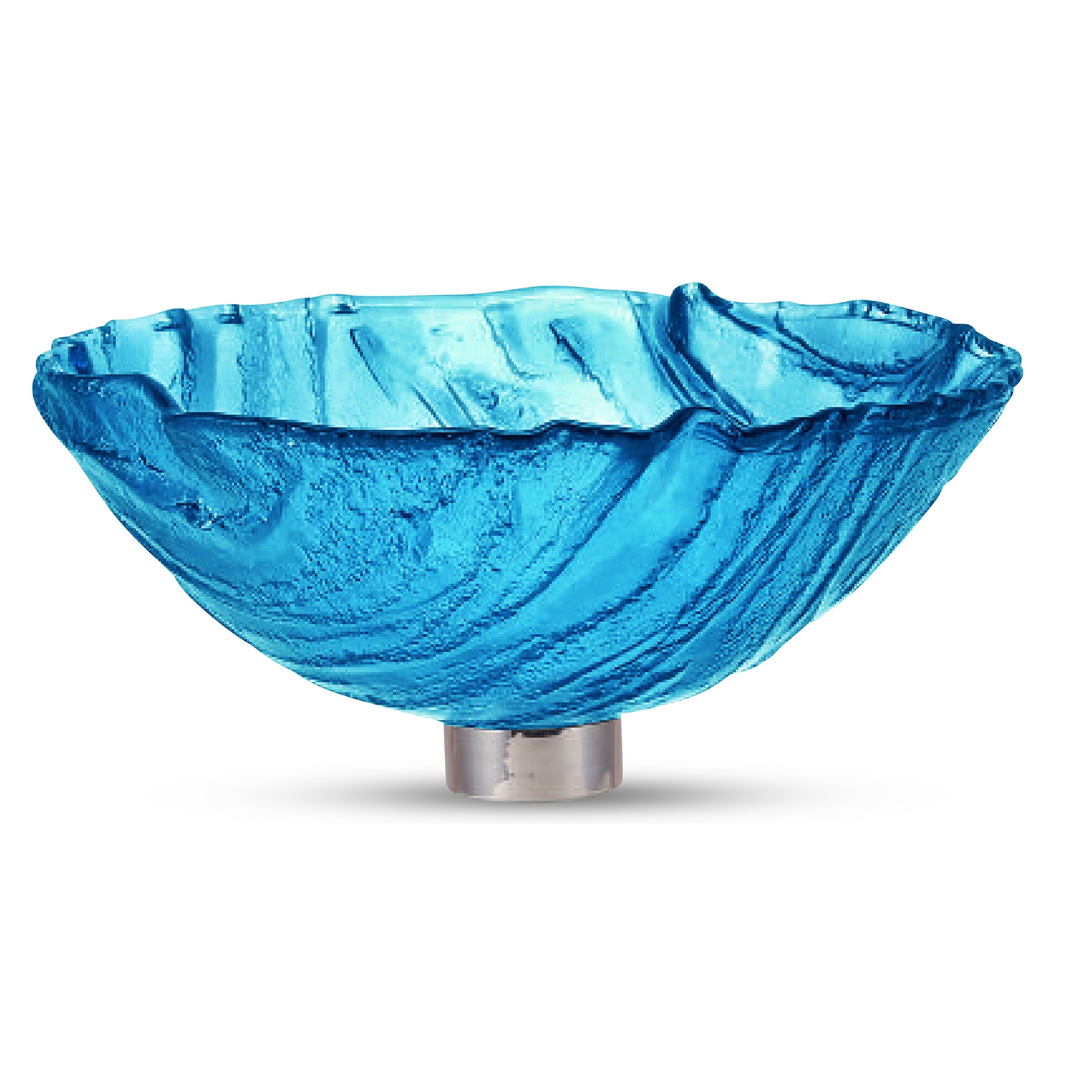 LAS03 Glass Round Vessel Sink Bathroom