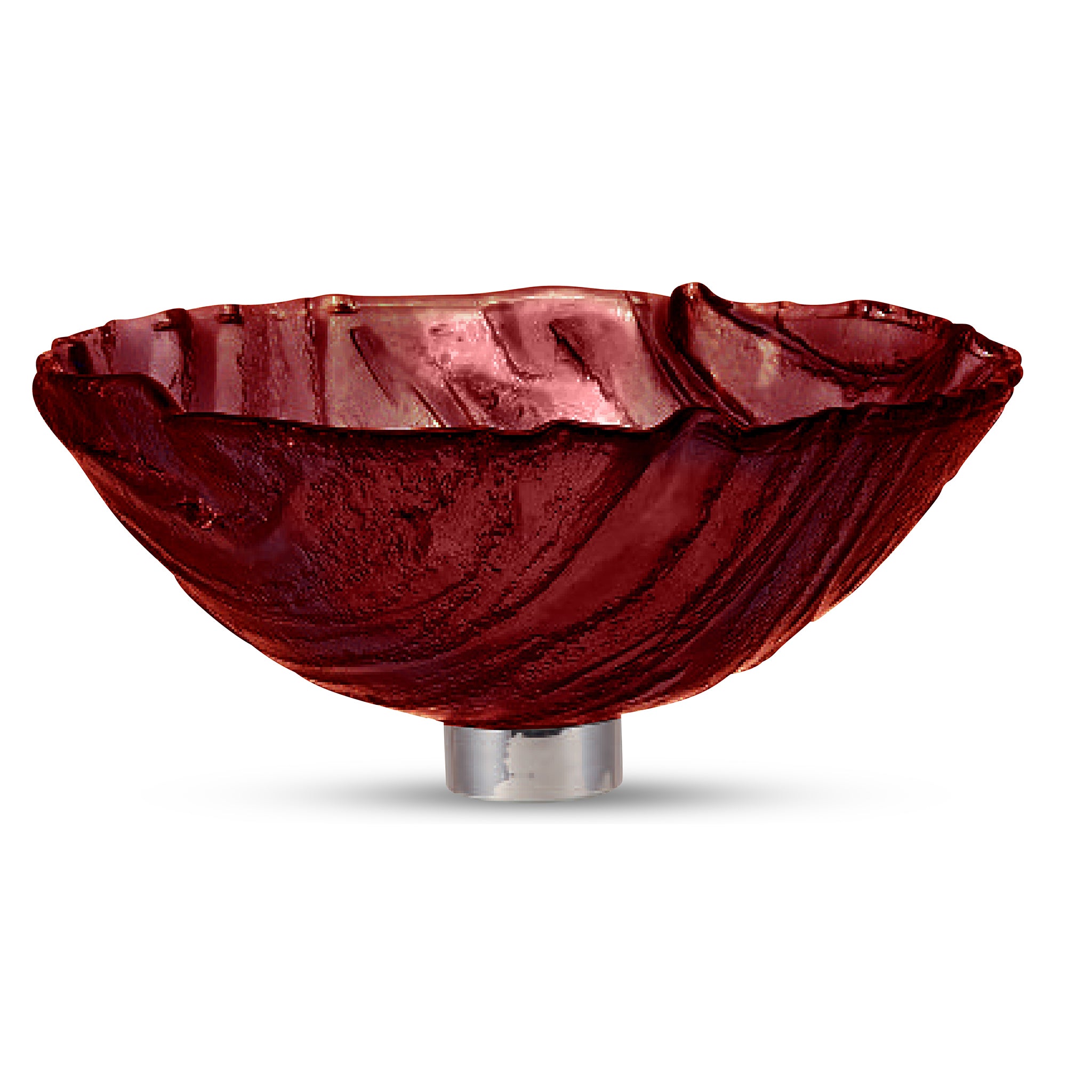 LAS03 Glass Round Vessel Sink Bathroom