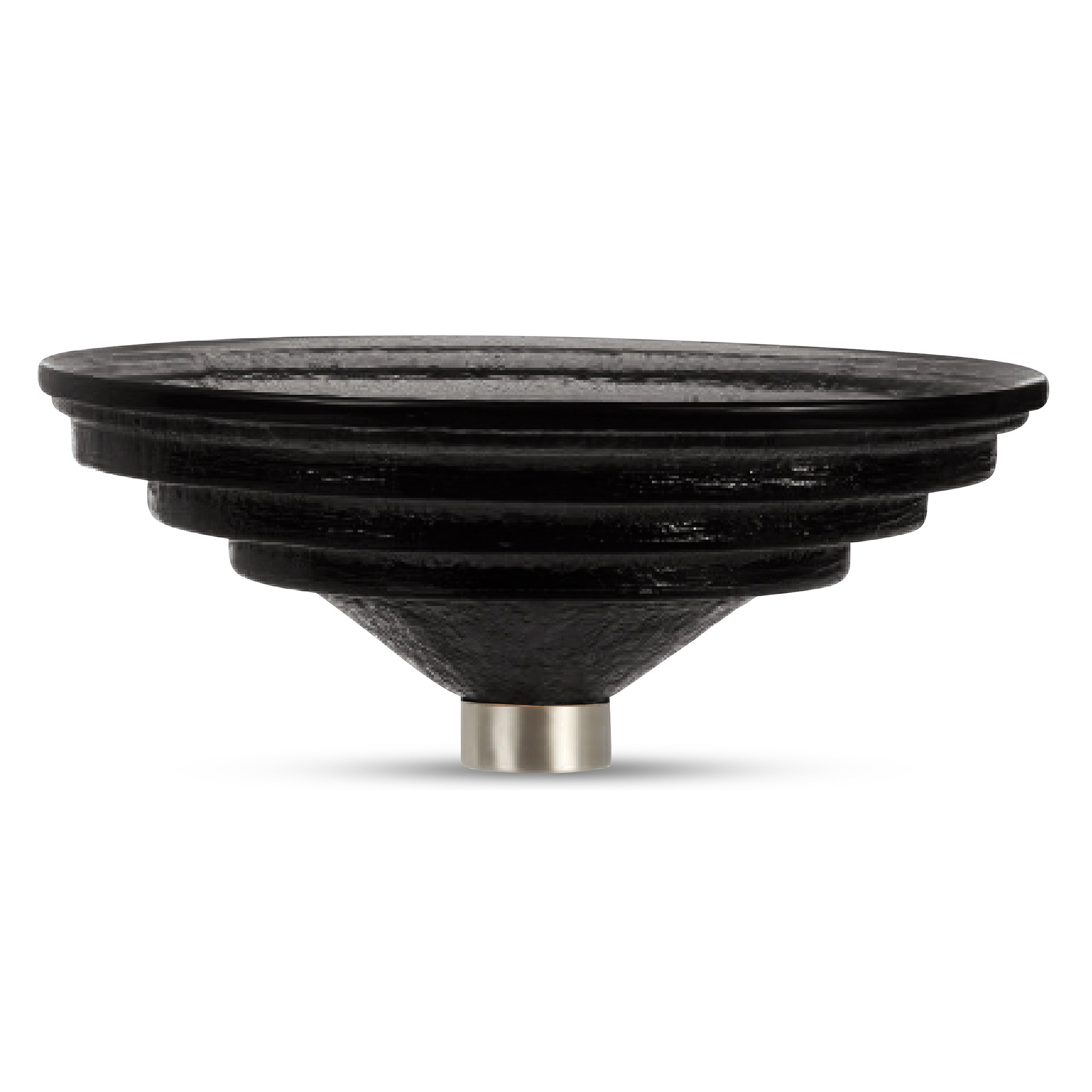 LAS05 Glass Semi-Recessed Round Vessel Sink Bathroom