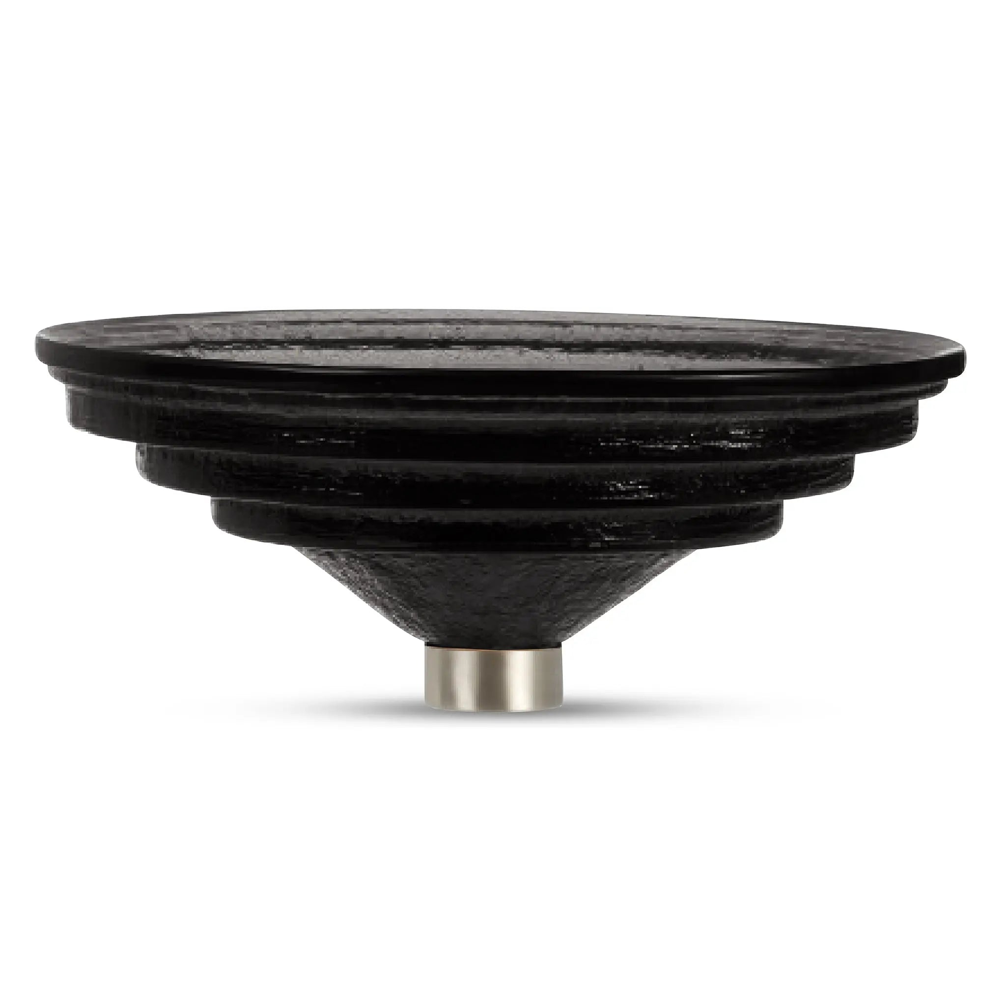 LAS05 Glass Semi-Recessed Vessel Sink - Premium Handcrafted Basin VERRE GALLERY by Renaissance Glassworks Inc