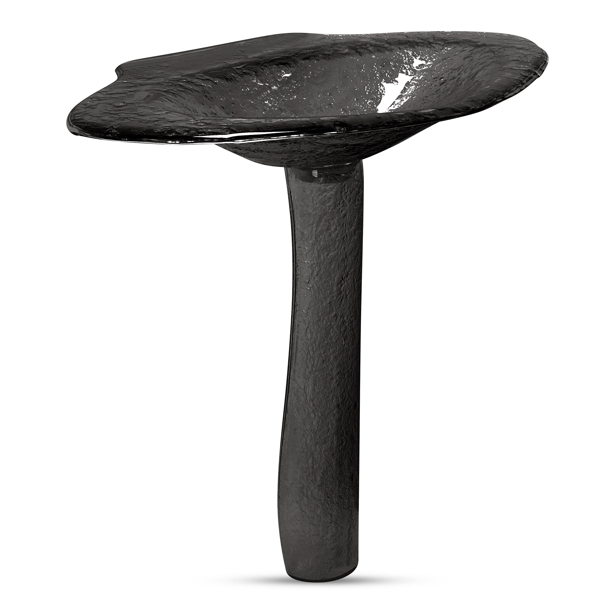 LAS610 3/4’’ (18mm) Thick Large Shaped Basin on Shaped Pedestal