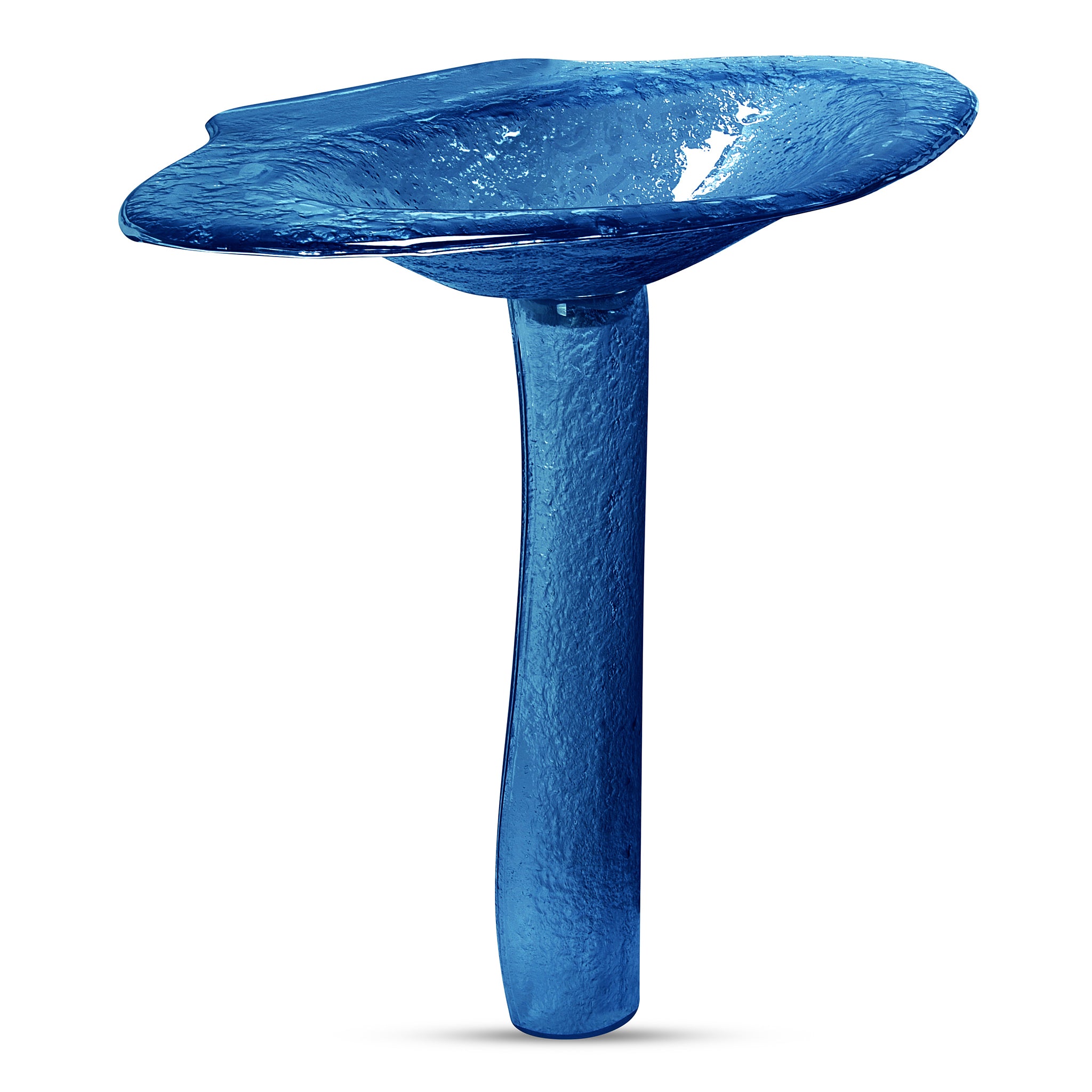 LAS610 3/4’’ (18mm) Thick Large Shaped Basin on Shaped Pedestal