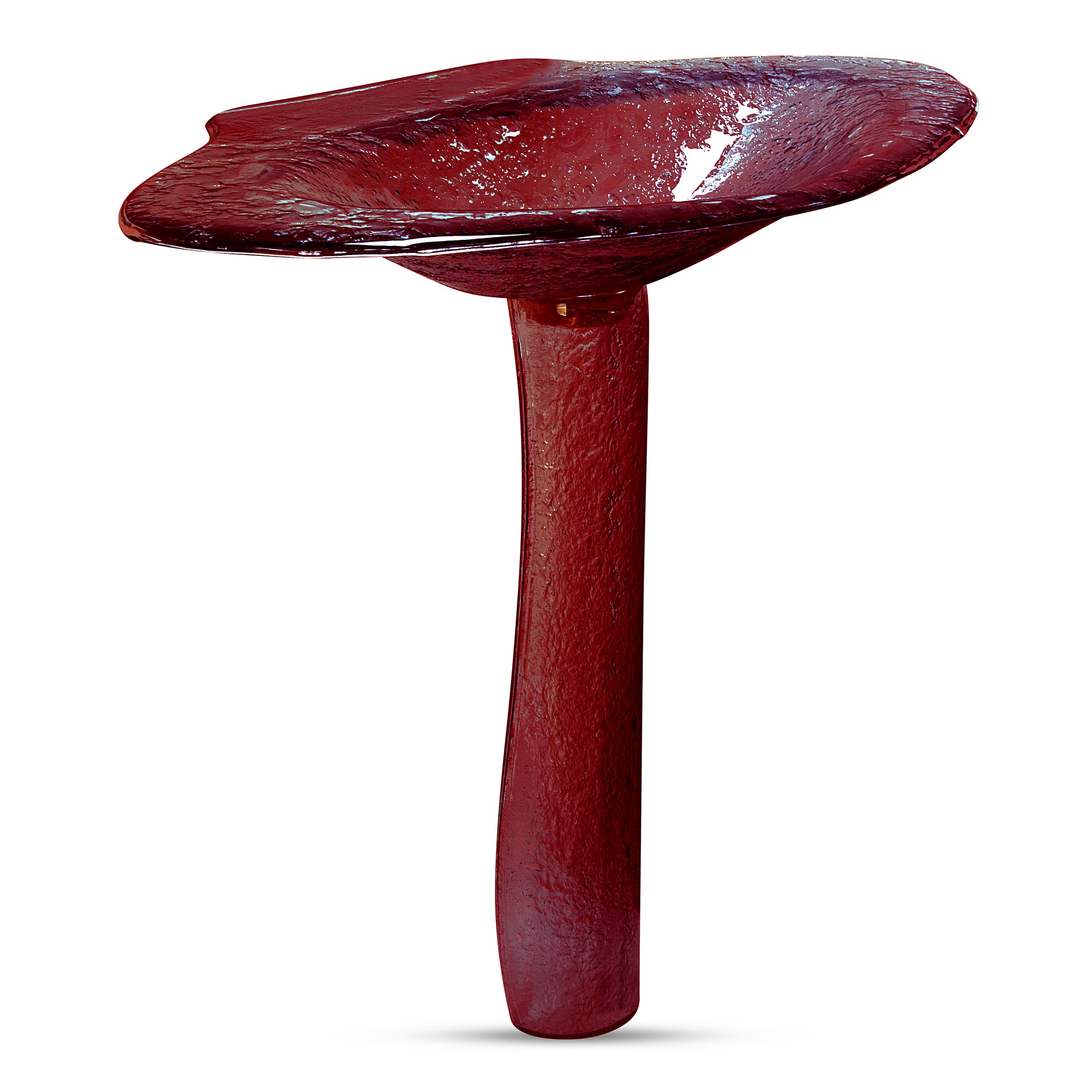 LAS610 3/4’’ (18mm) Thick Large Shaped Basin on Shaped Pedestal