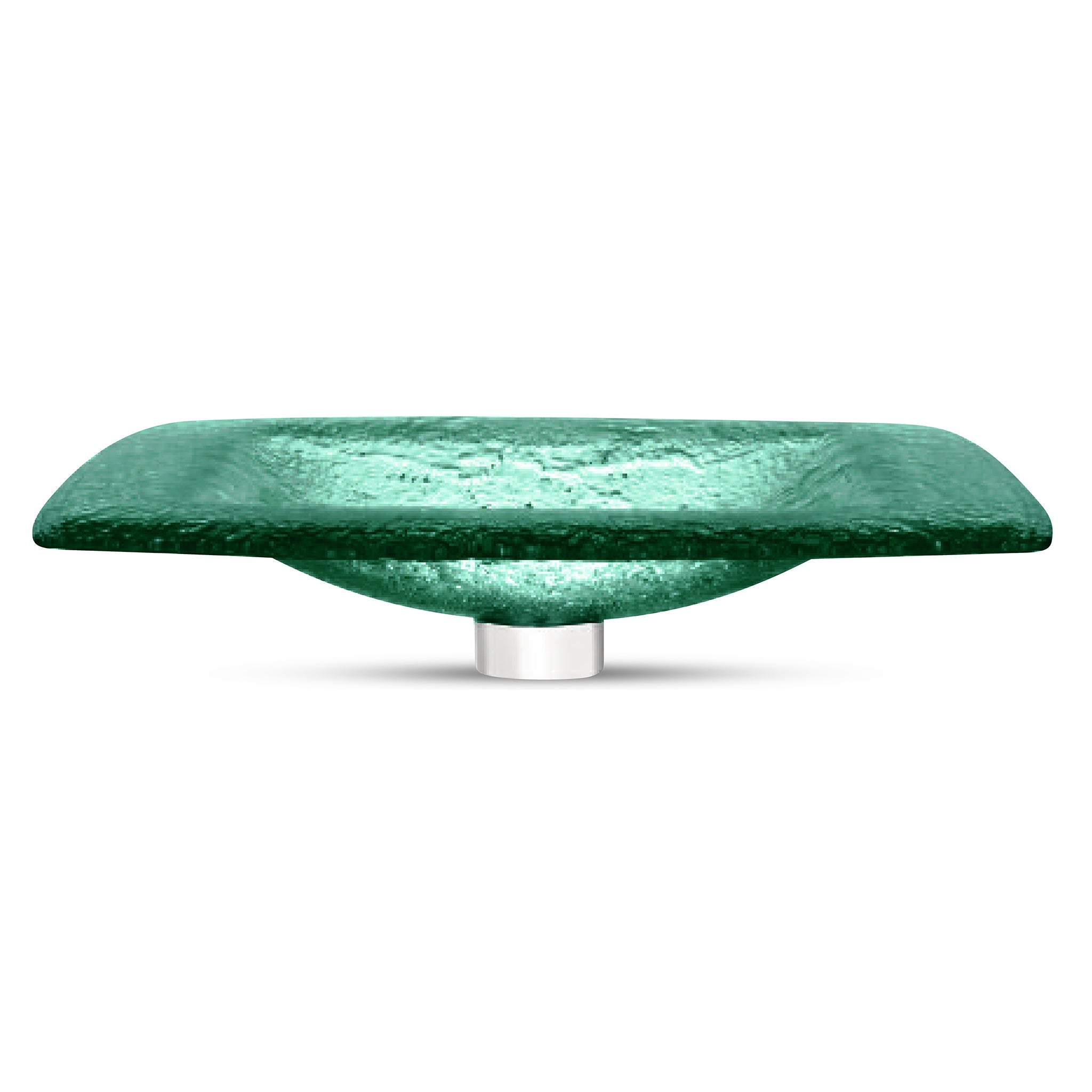 LAS071 Glass Rectangular Vessel Sink - Premium Handcrafted Basin VERRE GALLERY by Renaissance Glassworks Inc