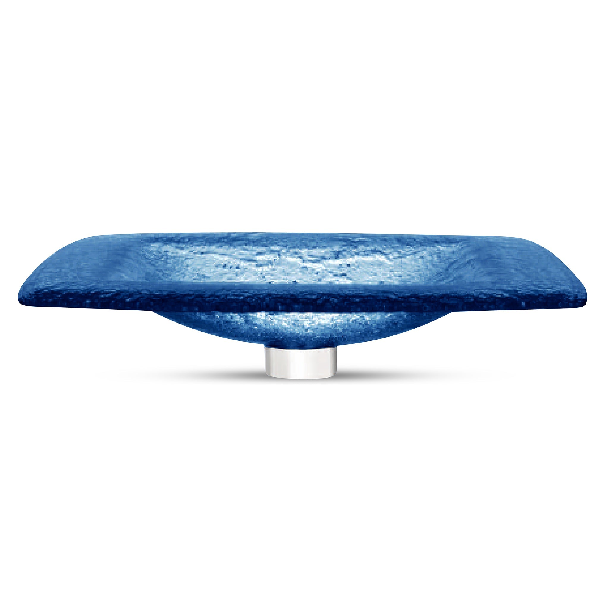 LAS071 Glass Rectangular Vessel Sink - Premium Handcrafted Basin VERRE GALLERY by Renaissance Glassworks Inc