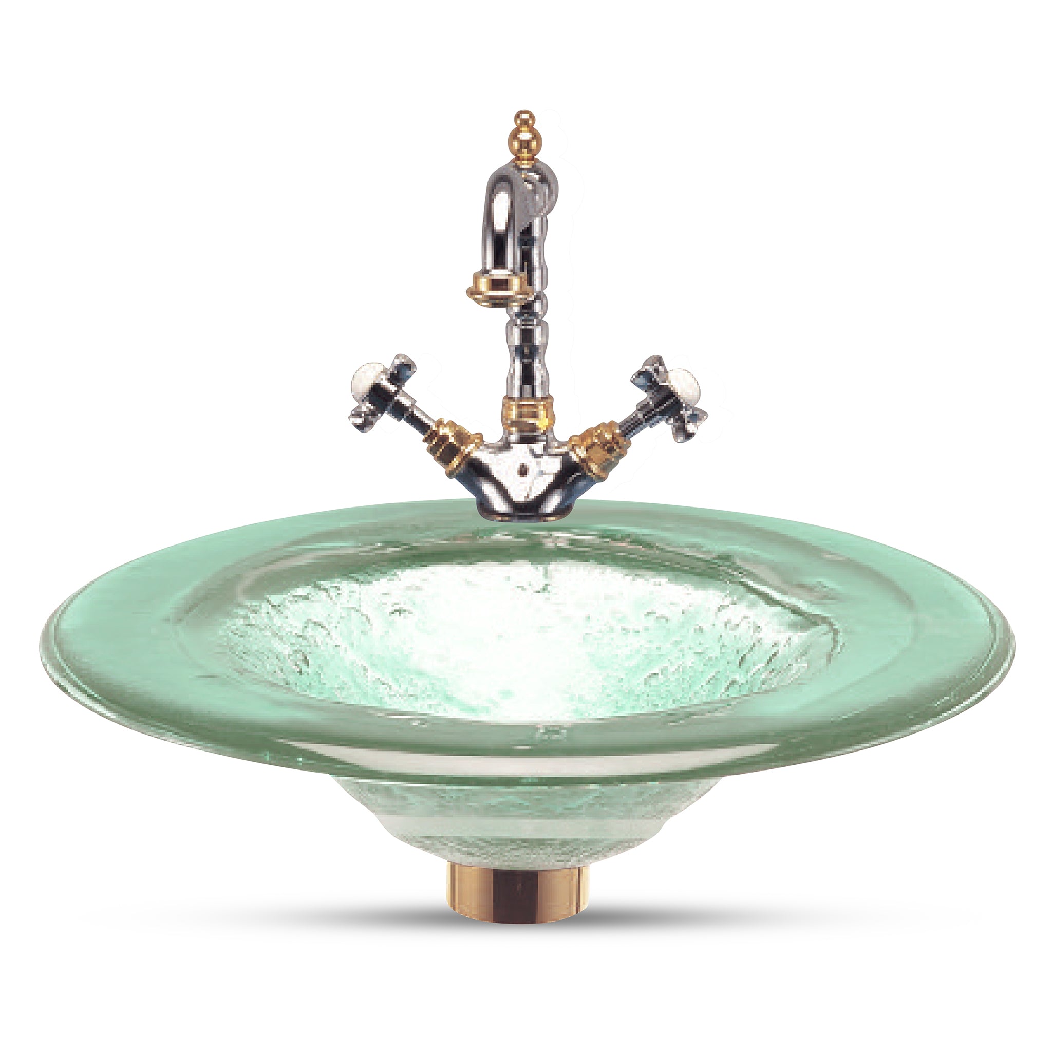 LAS110 3/4’’ (18mm) Thick Round – Drop-In Basin with Round Sink
