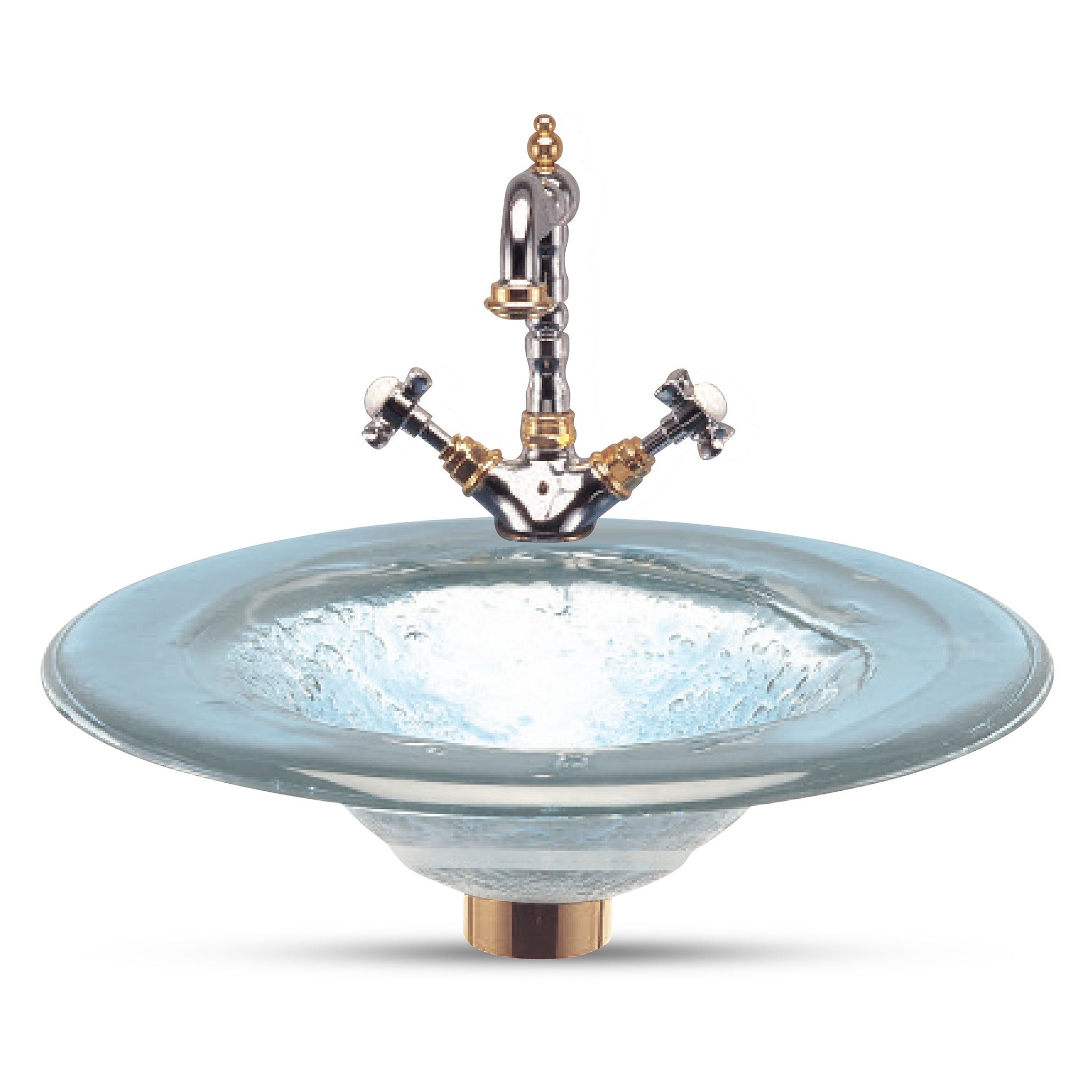 LAS110 3/4’’ (18mm) Thick Round – Drop-In Basin with Round Sink