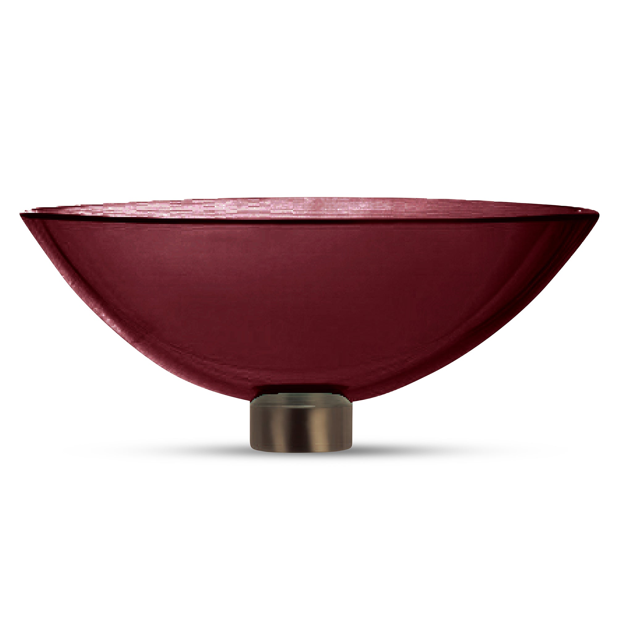 LAT112 Ultra Translucent Glass Round Wash Basin