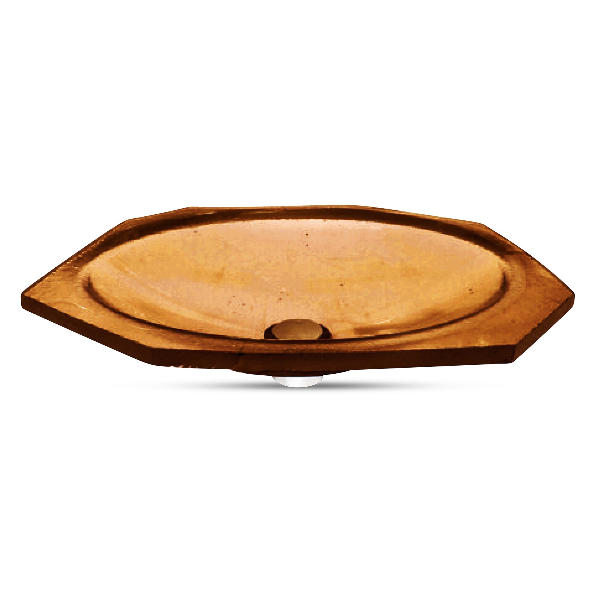 LAT114 Undermount Ultra Translucent Oval Basin - Premium Handcrafted VERRE GALLERY by Renaissance Glassworks Inc