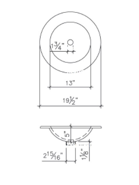LAS01 Glass Round Vessel Sink Bathroom