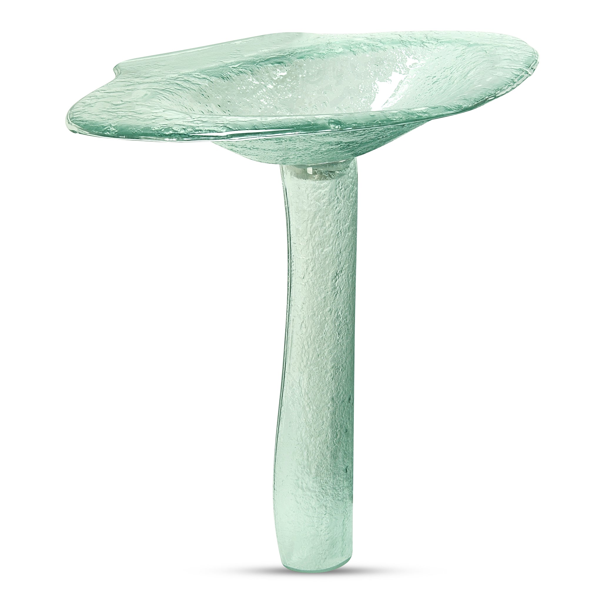 LAS610 3/4’’ (18mm) Thick Large Shaped Basin on Shaped Pedestal